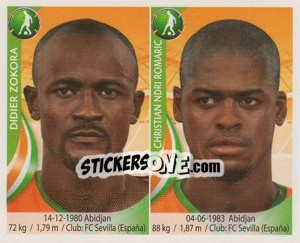 Cromo Didier Zokora / Romaric