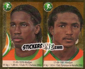 Sticker Didier Drogba / Bakari Kone