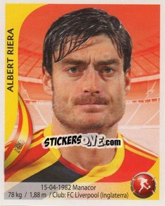 Cromo Albert Riera