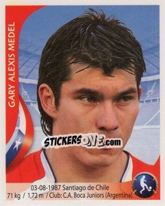 Sticker Gary Medel