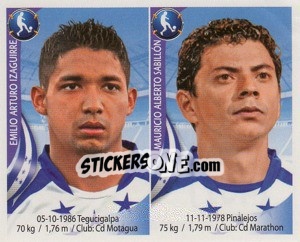 Sticker Emilio Izaguirre / Mauricio Sabillon