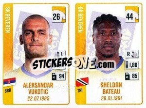 Sticker Aleksandar Vukotic / Sheldon Bateau