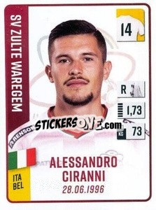 Sticker Alessandro Ciranni