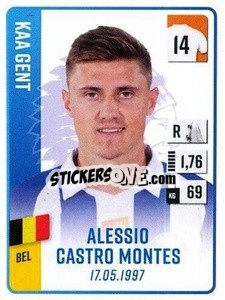 Sticker Alessio Castro Montes