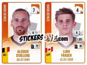 Sticker Alessio Staelens / Liam Fraser