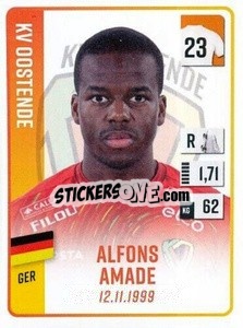 Sticker Alfons Amade