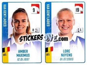 Sticker Amber Maximus / Lore Nuyens