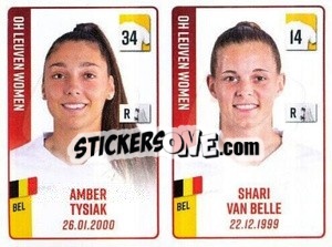 Sticker Amber Tysiak / Shari Van Belle