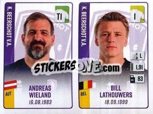 Sticker Andreas Wieland / Bill Lathouwers