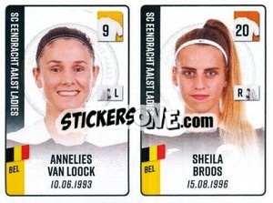 Sticker Annelies Van Loock / Sheila Broos