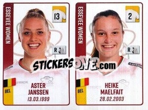 Sticker Aster Janssen / Heike Maelfait