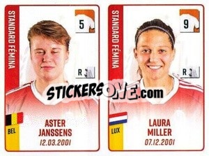 Sticker Aster Janssens / Laura Miller