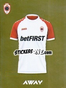 Sticker Away Shirt - Belgian Pro League 2022-2023 n. 25 - Panini