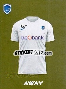 Sticker Away Shirt - Belgian Pro League 2022-2023 n. 135 - Panini