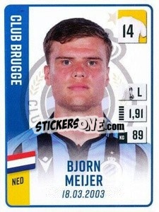 Sticker Bjorn Meijer