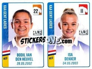 Sticker Bodil Van Den Heuvel / Isa Dekker