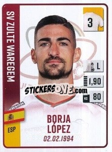 Sticker Borja Lopez
