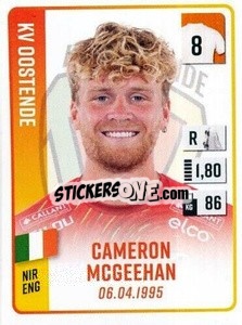 Sticker Cameron McGeehan