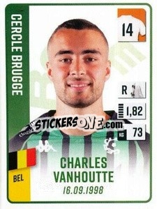 Sticker Charles Vanhoutte