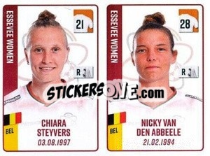 Sticker Chiara Steyvers / Nicky Van Den Abbeele