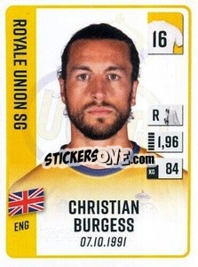 Sticker Christian Burgess