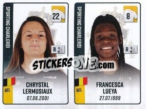 Sticker Chrystal Lermusiaux / Francesca Lueya