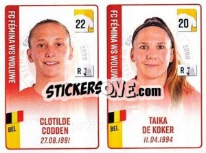 Sticker Clotilde Codden / Taika De Koker