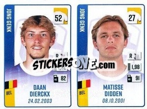 Sticker Daan Dierckx / Matisse Didden