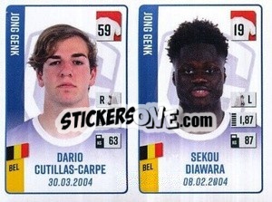 Sticker Dario Cutillas-Carpe / Sekou Diawara
