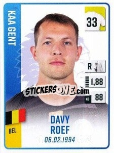 Sticker Davy Roef