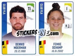 Sticker Dennis Moerman / Femke Schamp