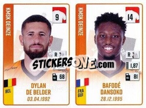 Sticker Dylan De Belder / Bafodé Dansoko