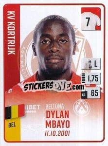 Sticker Dylan Mbayo