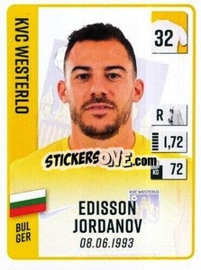 Sticker Edisson Jordanov