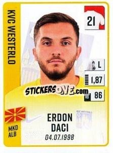 Sticker Erdon Daci