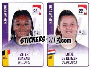 Sticker Ester Buabadi / Lotje De Keijzer