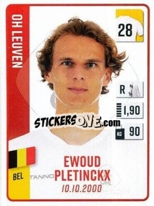 Sticker Ewoud Pletinckx