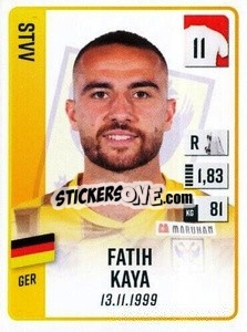 Sticker Fatih Kaya