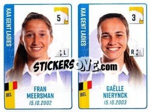 Sticker Fran Meersman / Gaëlle Nierynck