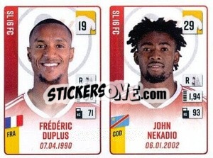 Sticker Frédéric Duplus / John Nekadio