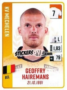 Sticker Geoffry Hairemans