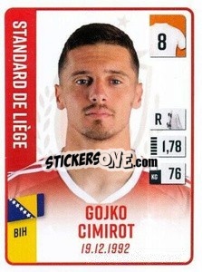 Sticker Gojko Cimirot