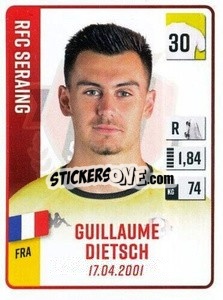 Sticker Guillaume Dietsch