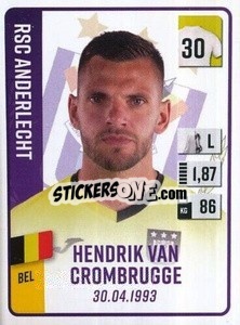 Sticker Hendrik Van Crombrugge