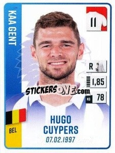 Sticker Hugo Cuypers