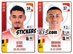 Sticker Ilyes Ziani / Brahim Chalidi