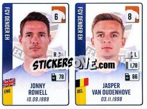 Sticker Jonny Rowell / Jasper Van Oudenhove