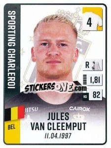 Sticker Jules Van Cleemput