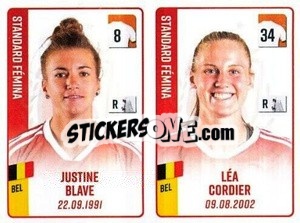 Sticker Justine Blave / Léa Cordier