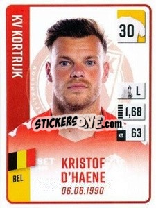 Sticker Kristof D'Haene